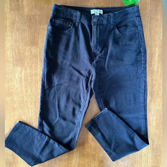 Nili Lotan X Target Black Straight Leg Pants. Size 6 - Picture 1 of 7